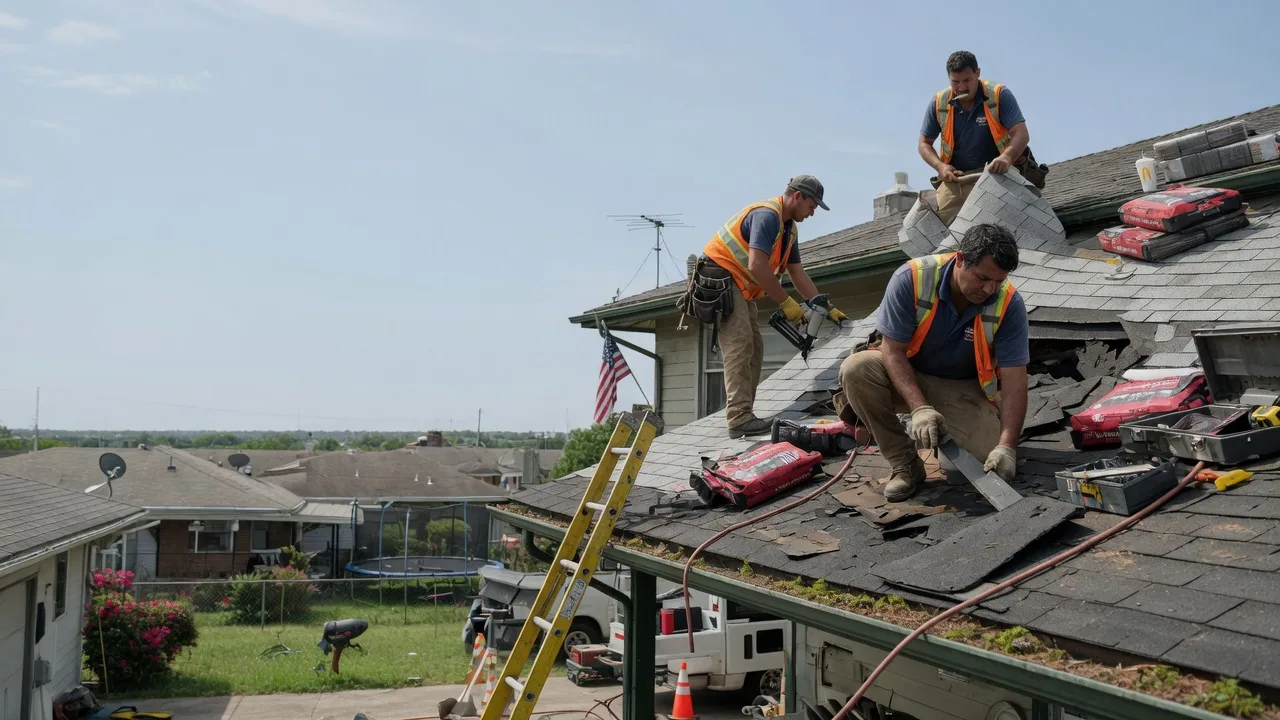 Roof Repair in Redbird, OK near me